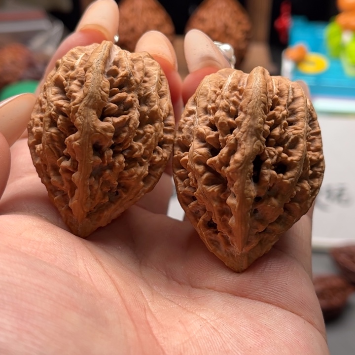 文玩核桃把件古**然关东木子家楸大胖103