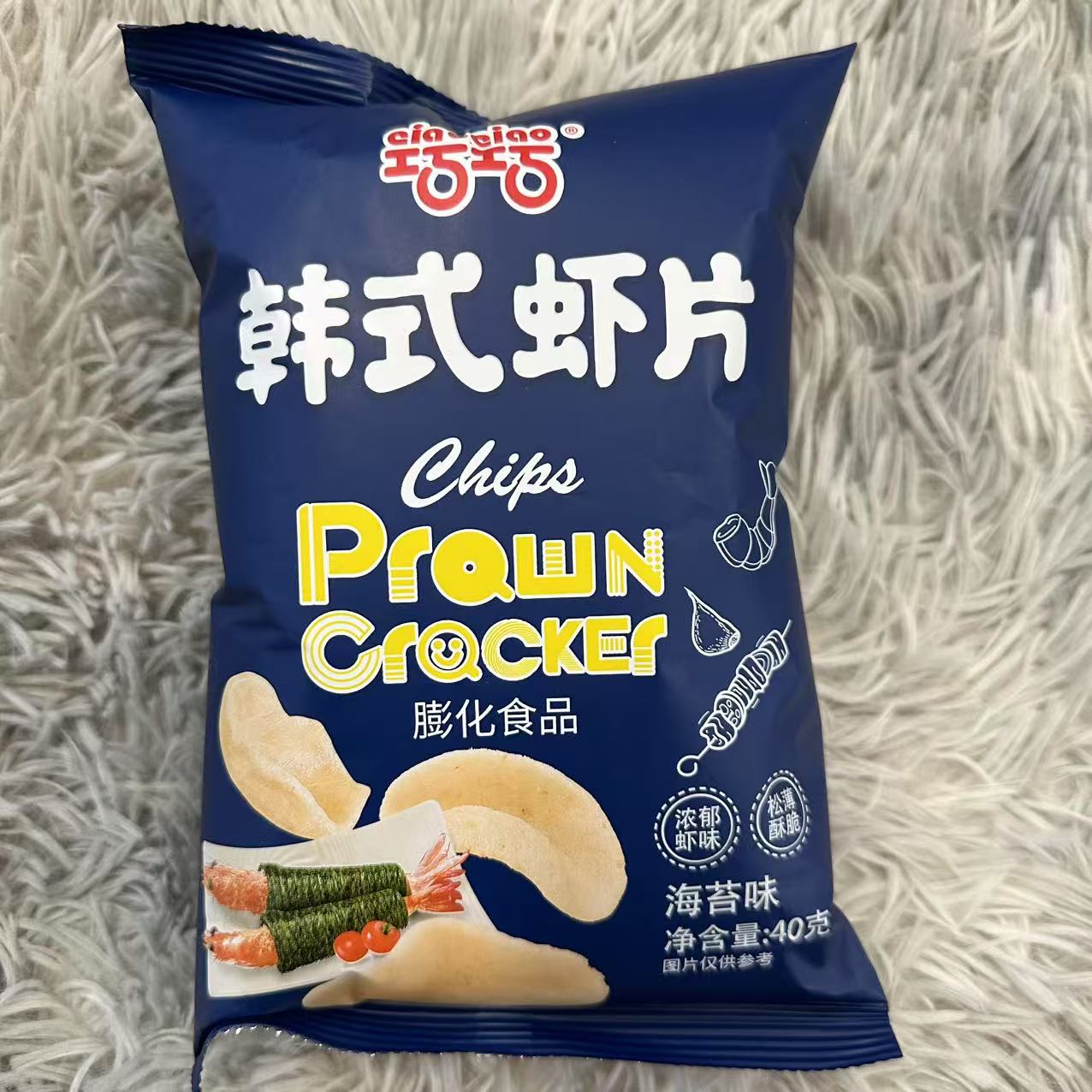 韩式虾片(膨化食品)（海苔味）