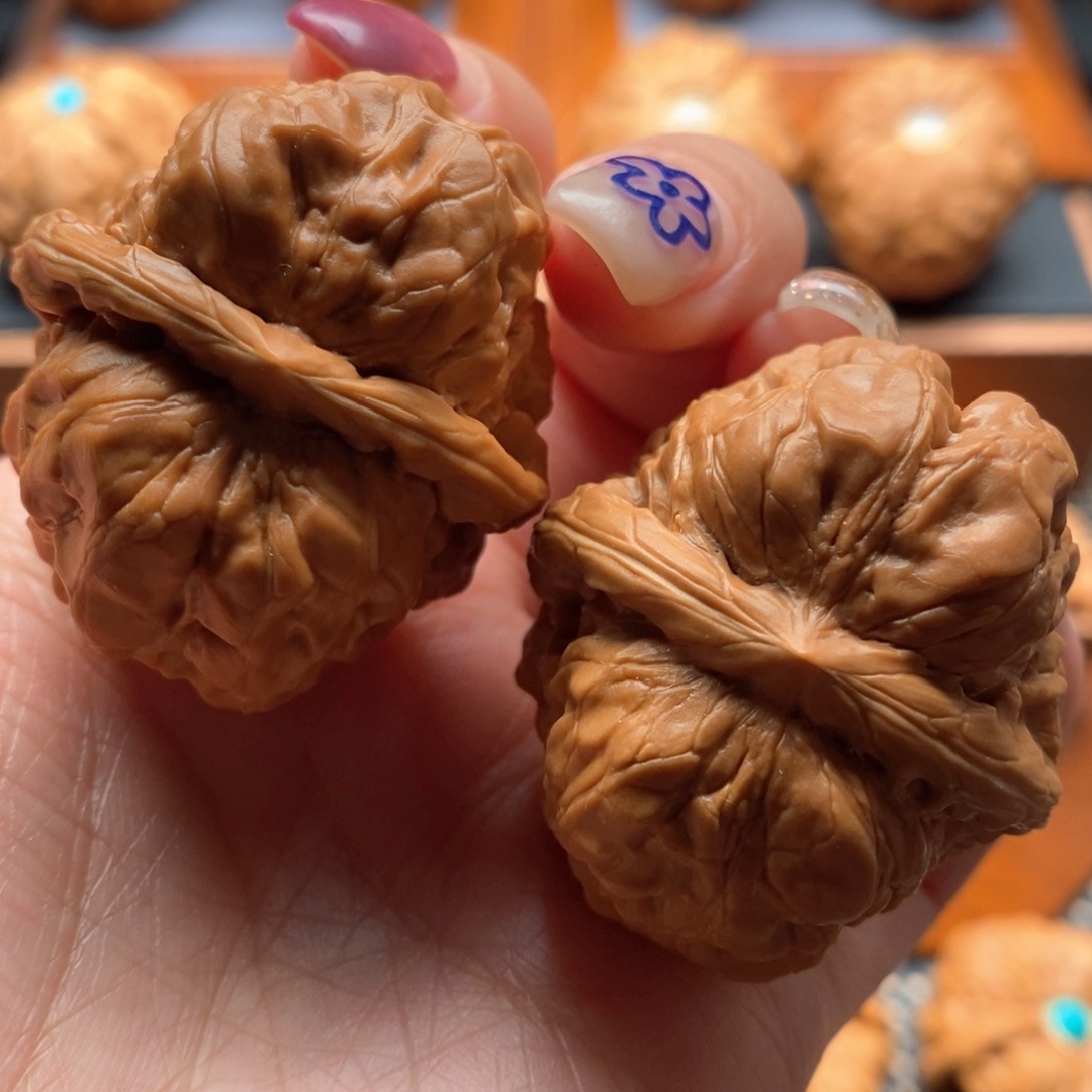文玩核桃把件36尺寸蛤蟆头