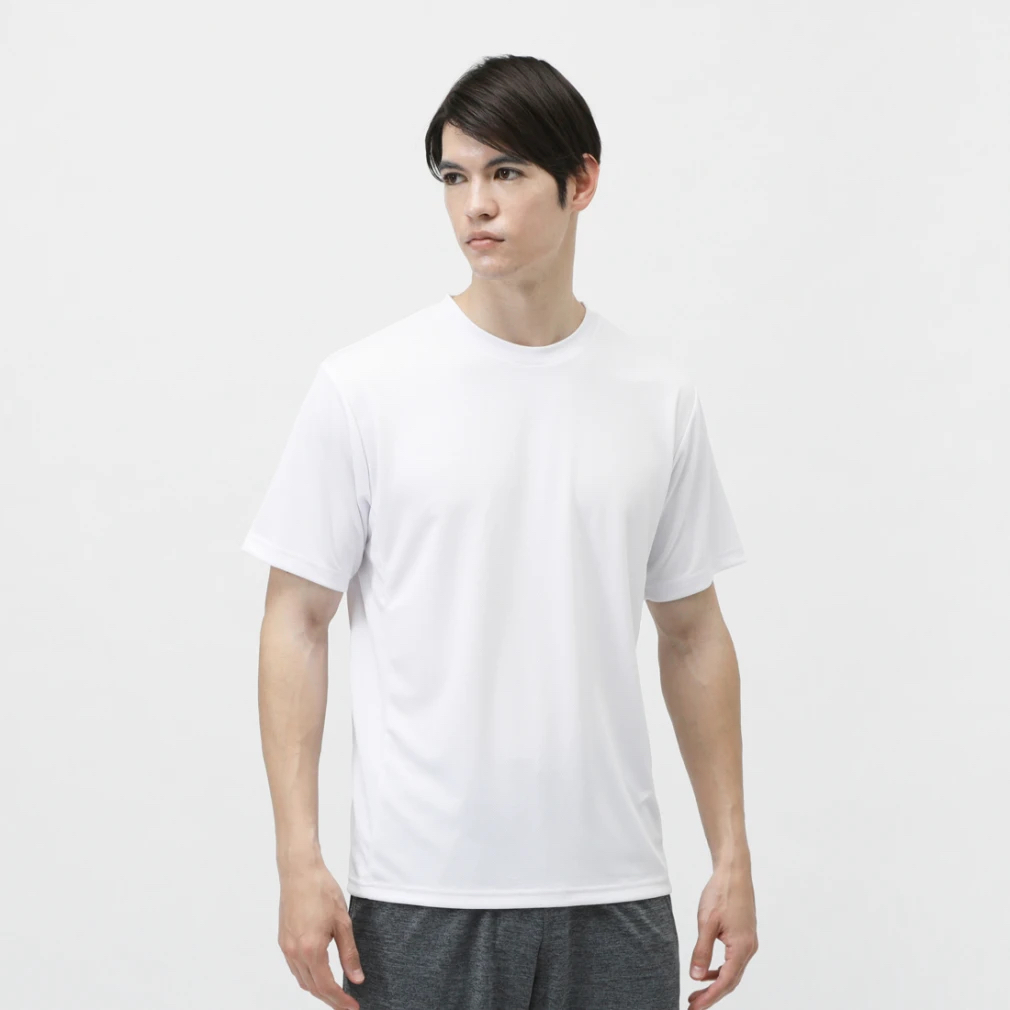 无品牌TIGORA日本本土品牌运动休闲速干带冷感半袖005