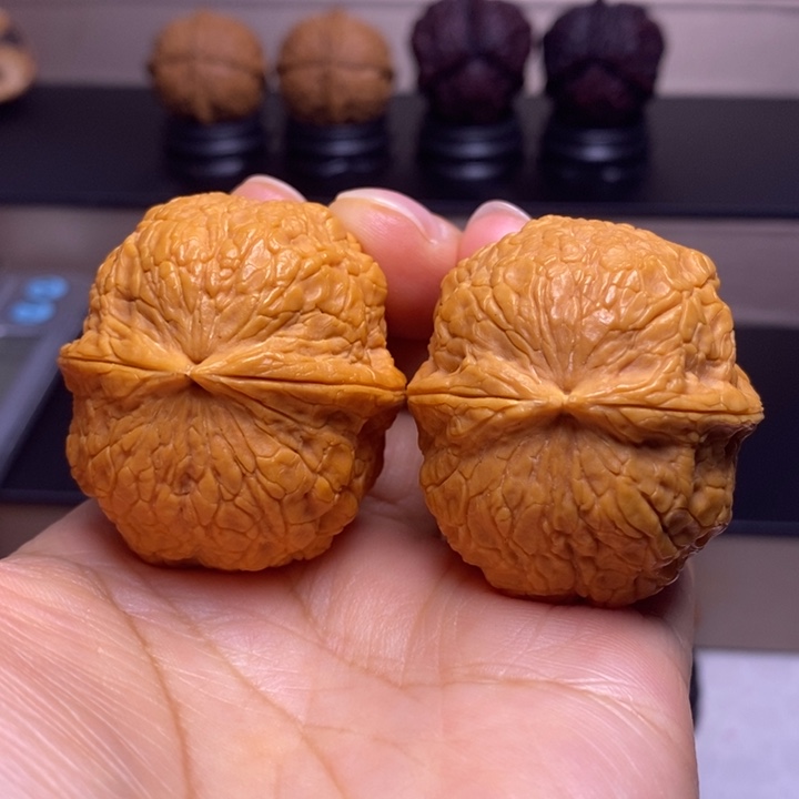 把件文玩核桃金丝绣球18