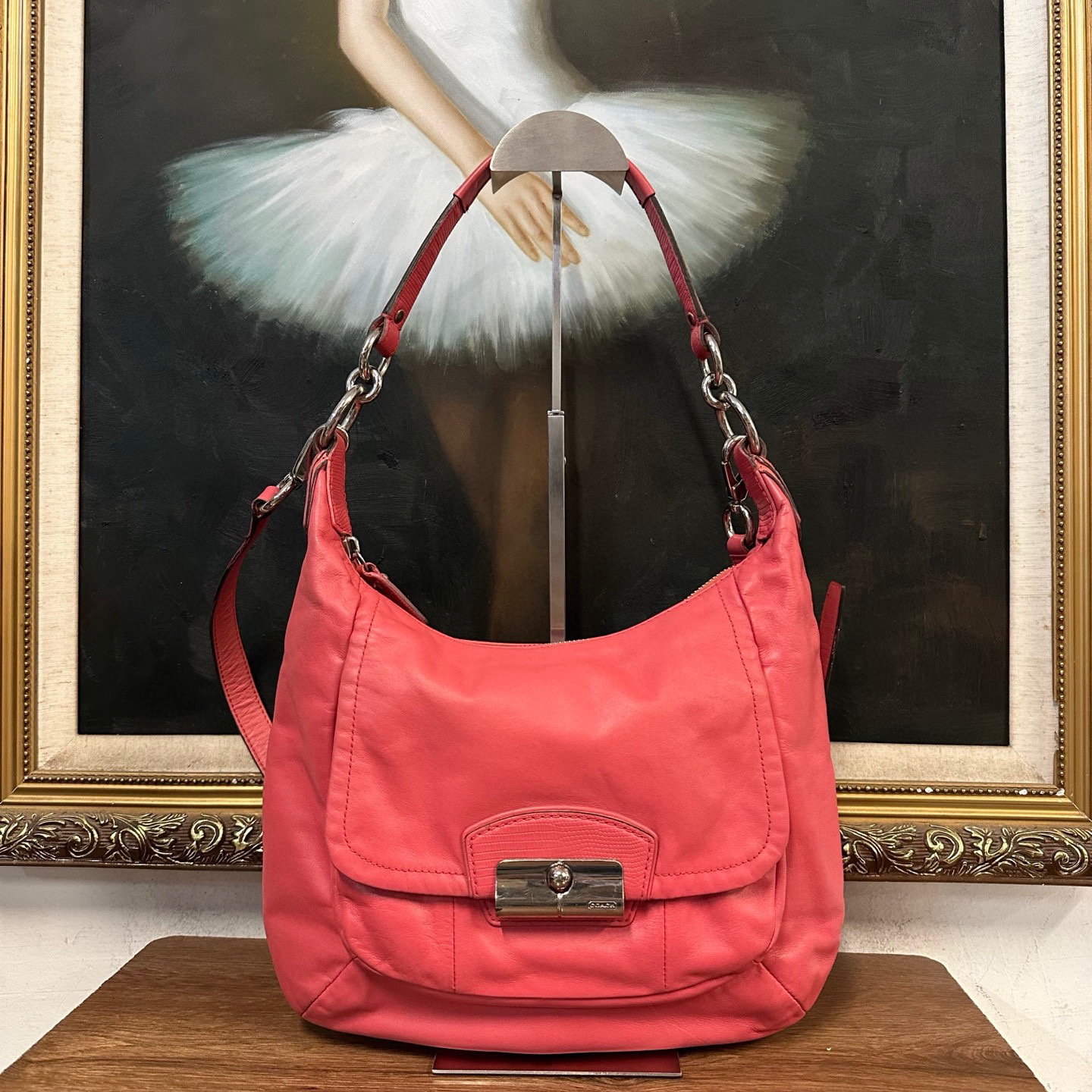 95新 COACH/蔻驰 coach蔻驰单肩包/000211/尺寸26*23