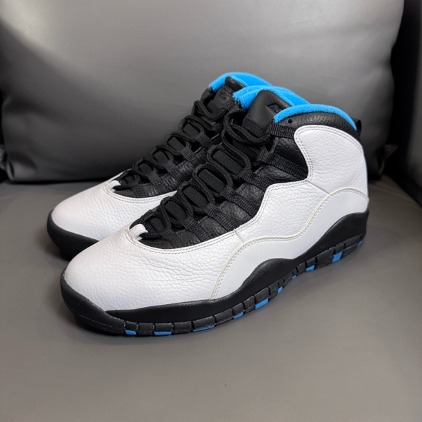 全新未使用 maje 42.5码 aj10 白蓝 全新无盒 鞋