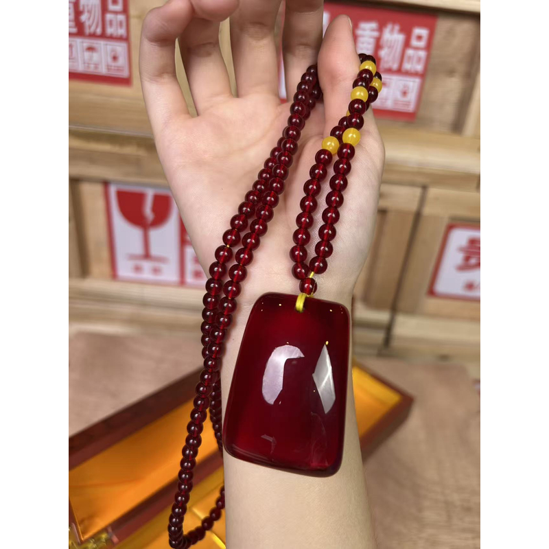 精品手串血泊无事牌s-0417无礼盒无证书