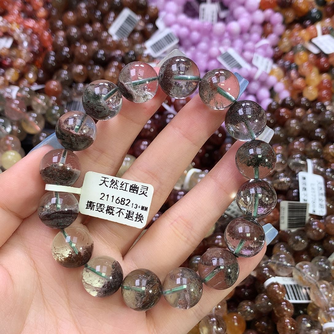 水晶手链未镶嵌，