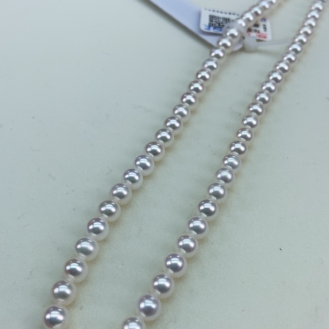 淡水珍珠5.5极强光炫彩几乎无暇银S925镶嵌