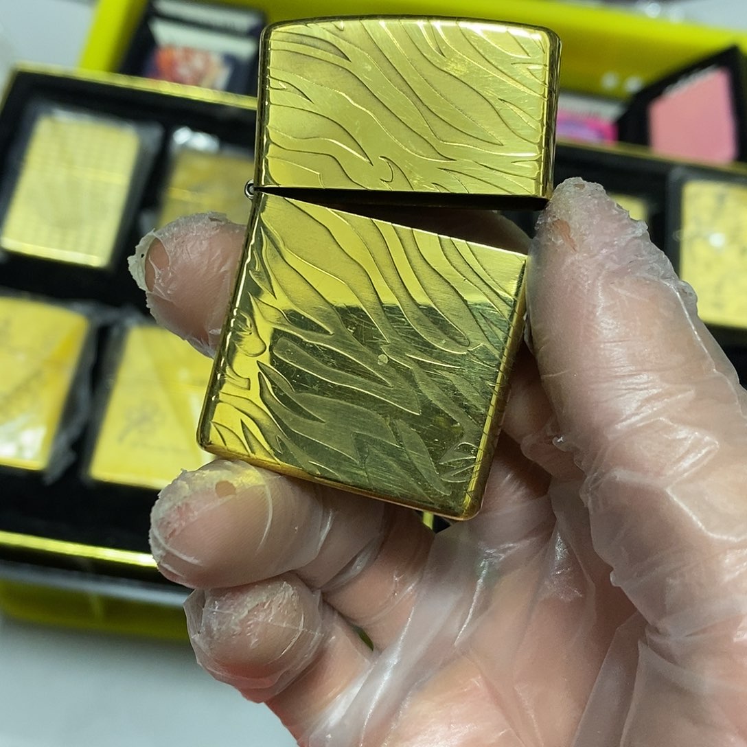 施***紫煤油打火机单外壳不含内胆默认微瑕