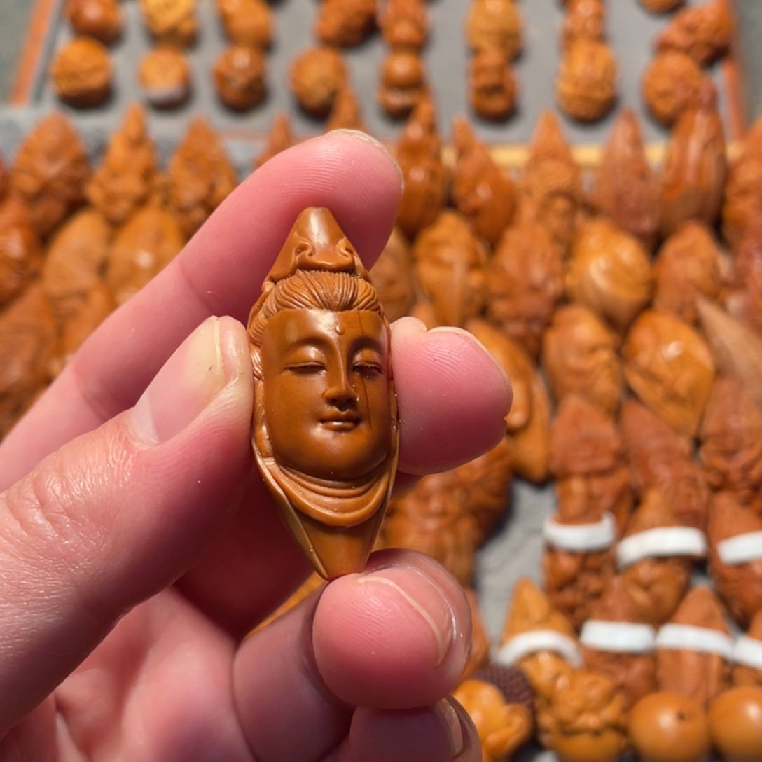 橄榄核手串/手链观音头