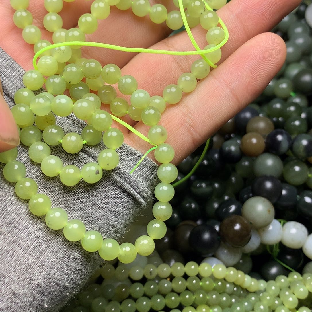 和田玉手链未镶嵌