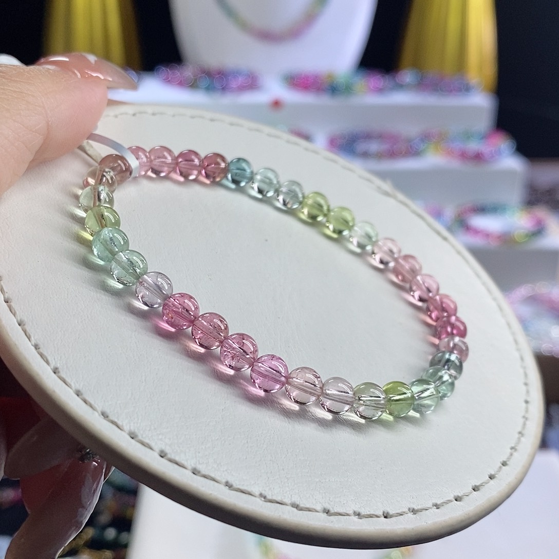 未镶嵌手链碧玺人鱼