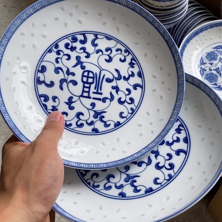 景德镇高温细白瓷餐具