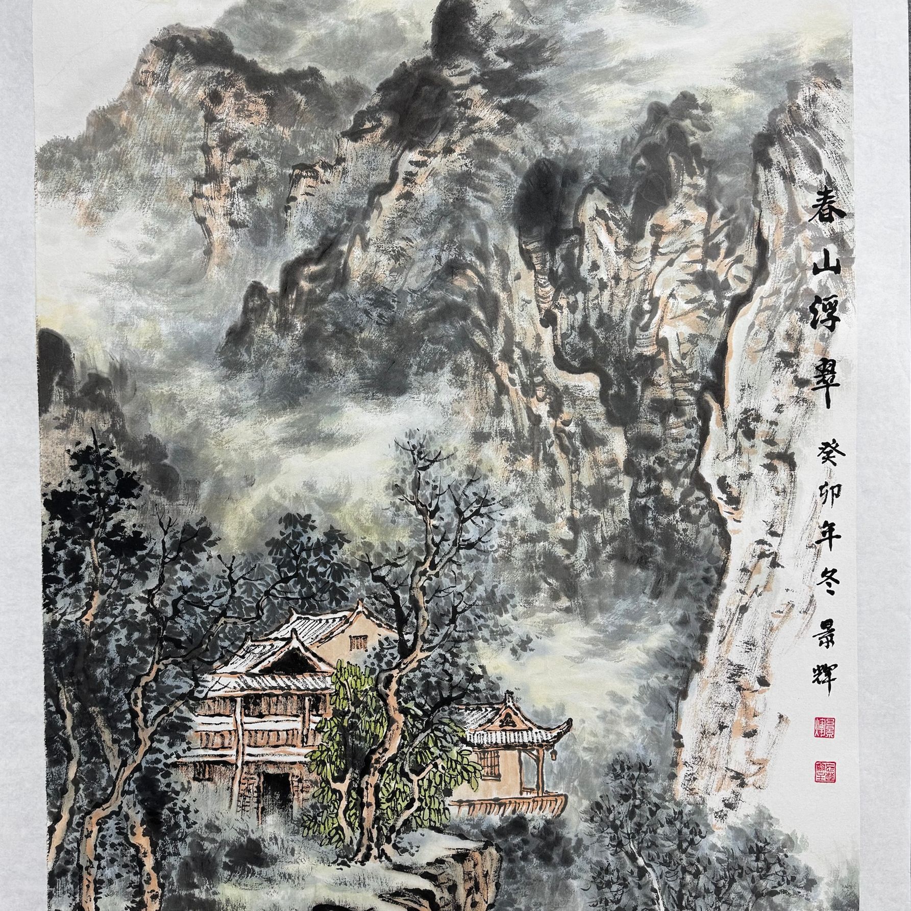 吕景辉老师5平尺绘画作品