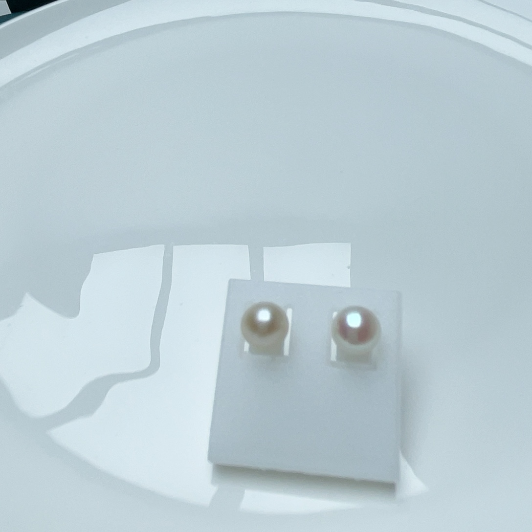 未镶嵌淡水珍珠耳饰