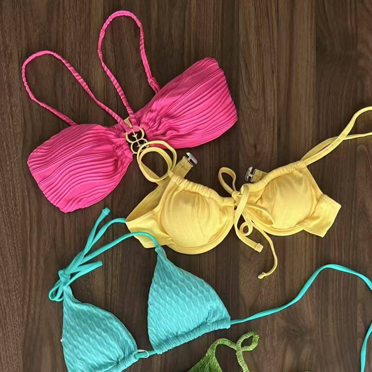 时尚性感少女分体游泳衣连体潜水服设计显瘦修身新款夏季