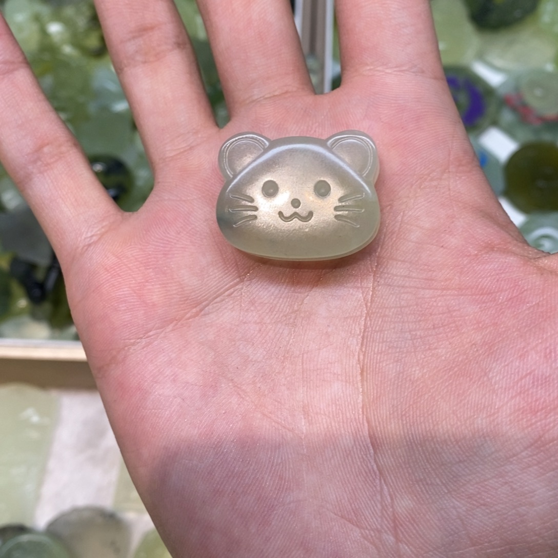 岫玉未镶嵌吊坠(不含链)两单包邮