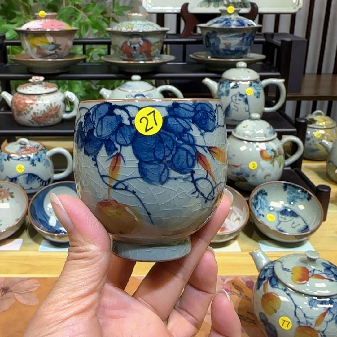 景德镇陶瓷手绘茶具