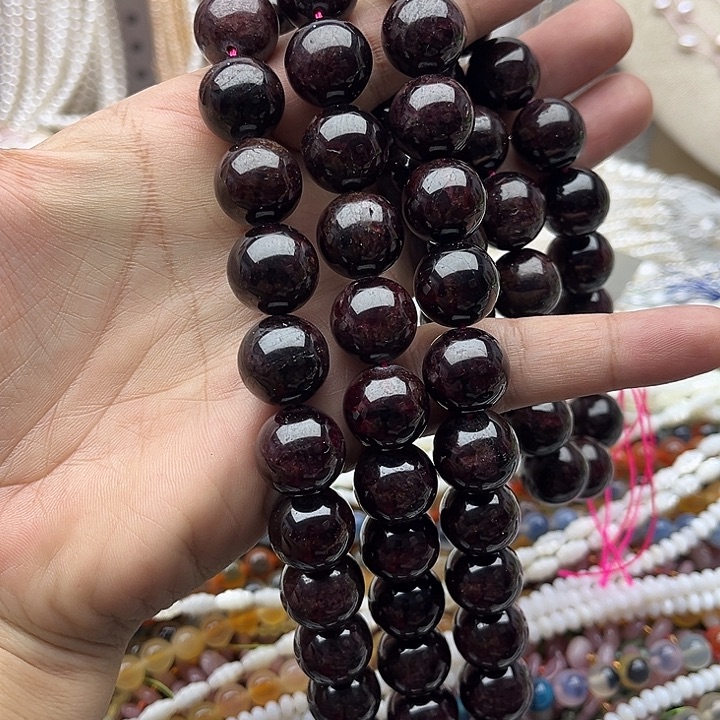 玛瑙/玉髓未镶嵌珠宝半成品一条15mm左右