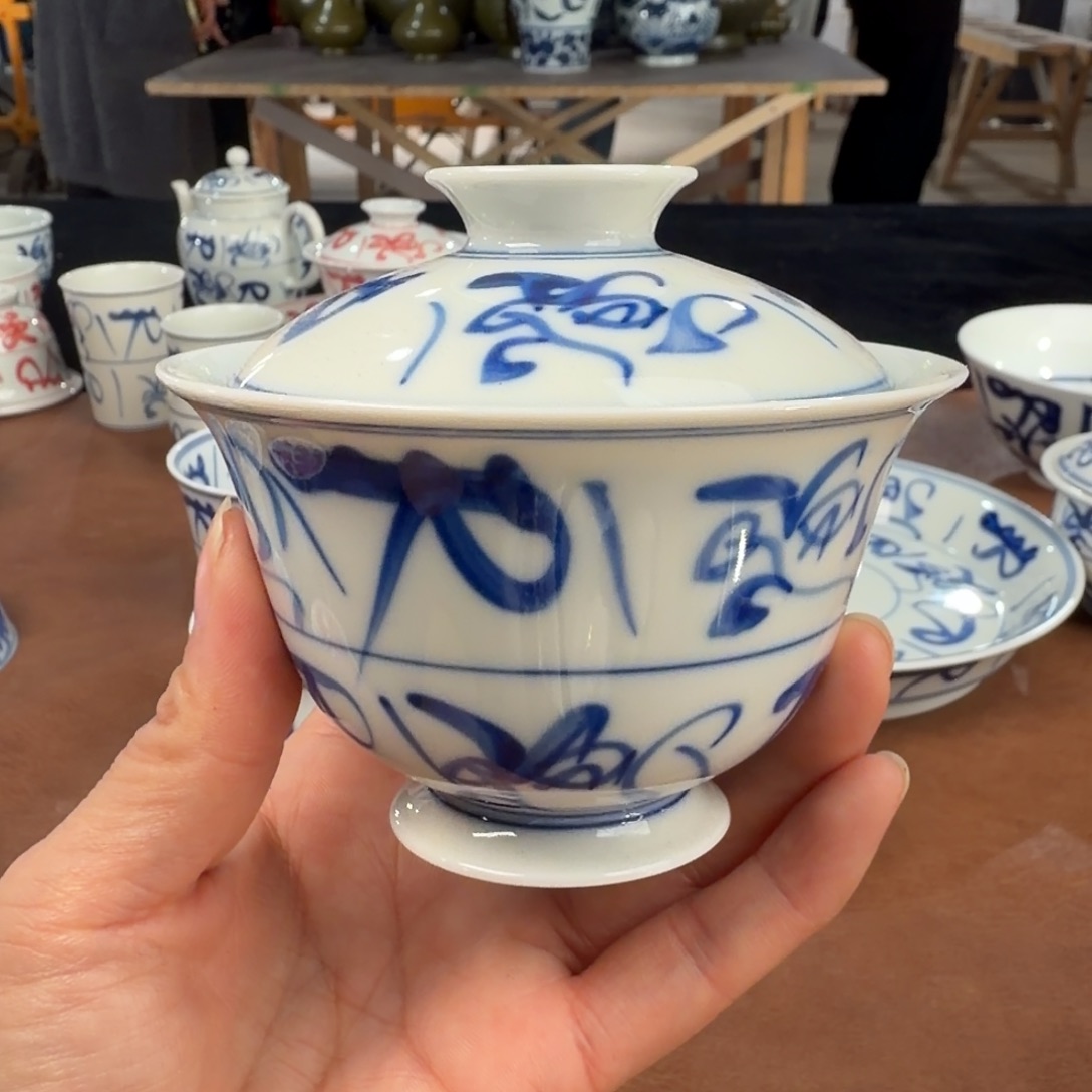 景德镇陶瓷手工手绘