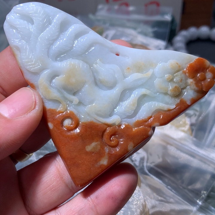 翡翠未镶嵌颈饰保真天然a货翡翠