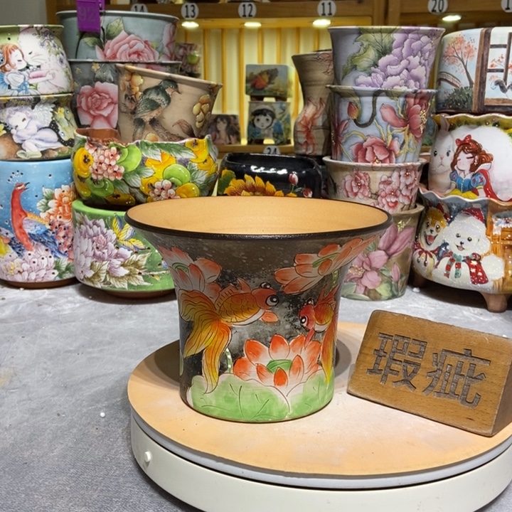 景德镇艺术手绘作品