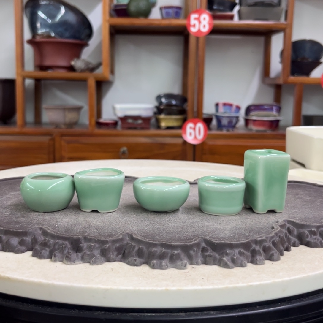 紫砂花盆瑕疵2/5，2-5。。。