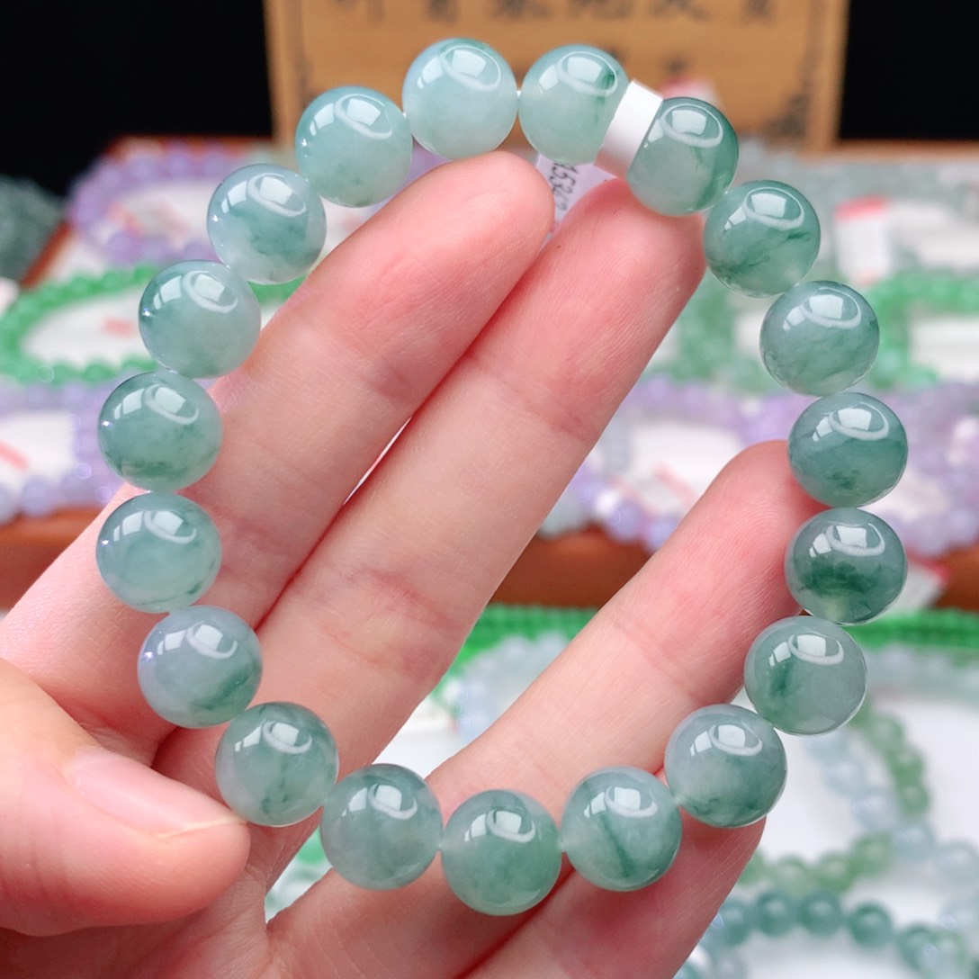 翡翠手链未镶嵌翡翠10mm