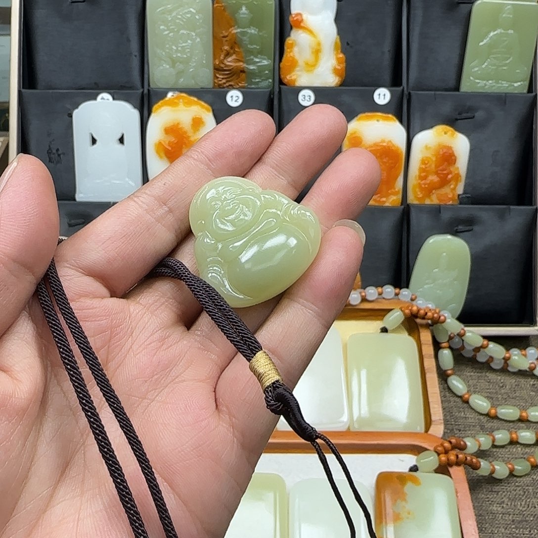 婷***子一物一拍双面弥勒佛