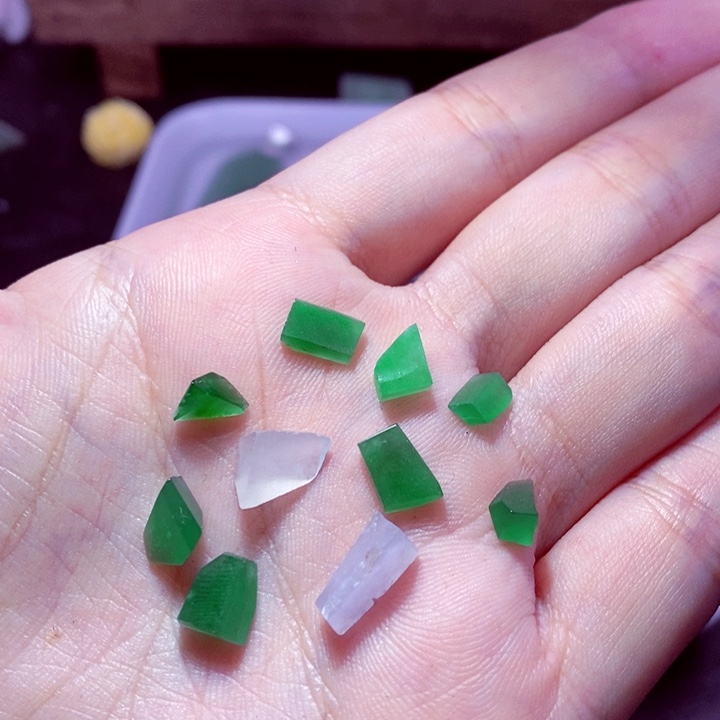 呱***呱定制翡翠未镶嵌定制链接