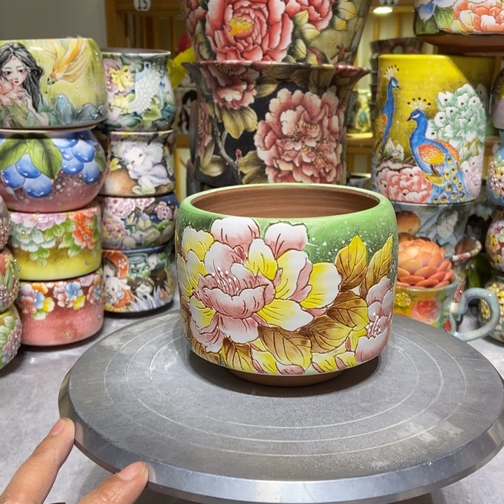 景德镇艺术手绘作品