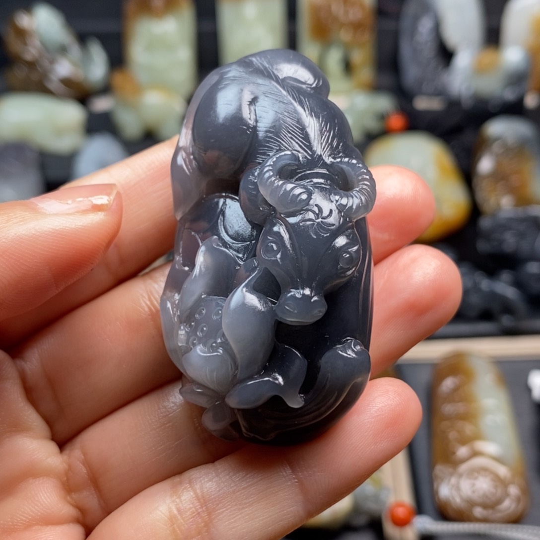 和田玉挂件未镶嵌