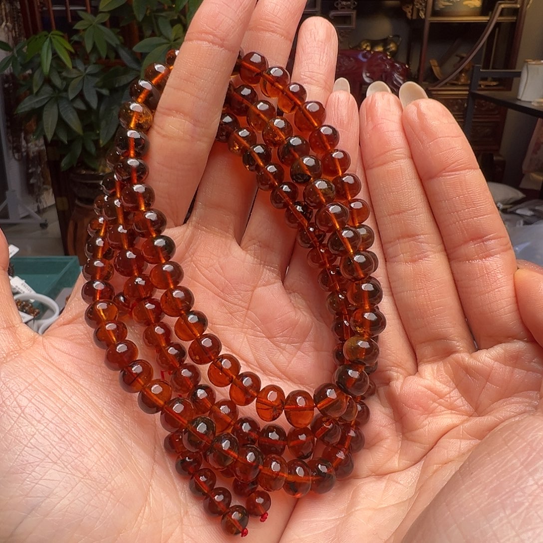 琥珀未镶嵌裸石抚顺琥珀20375八