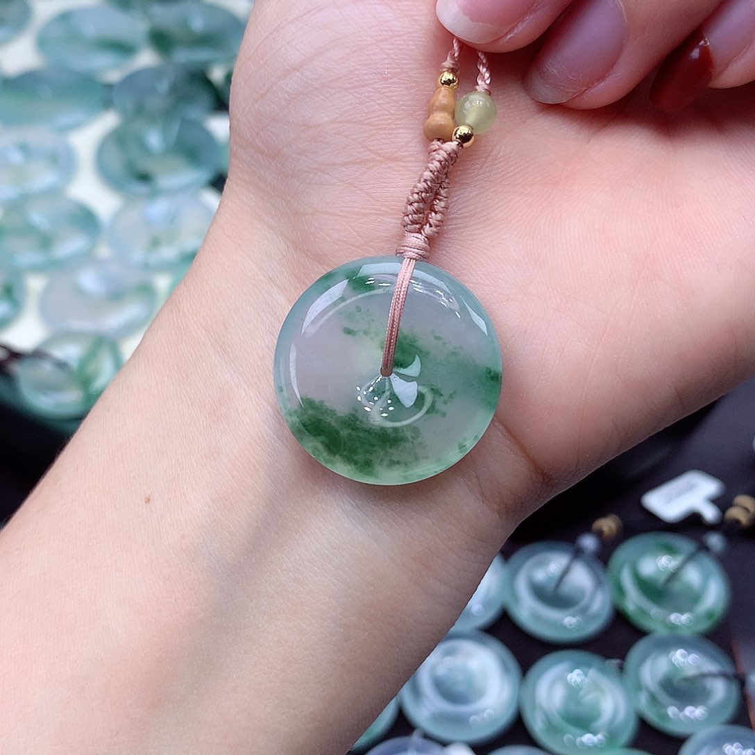 颈饰未镶嵌翡翠编号28尺寸24.2/5.9