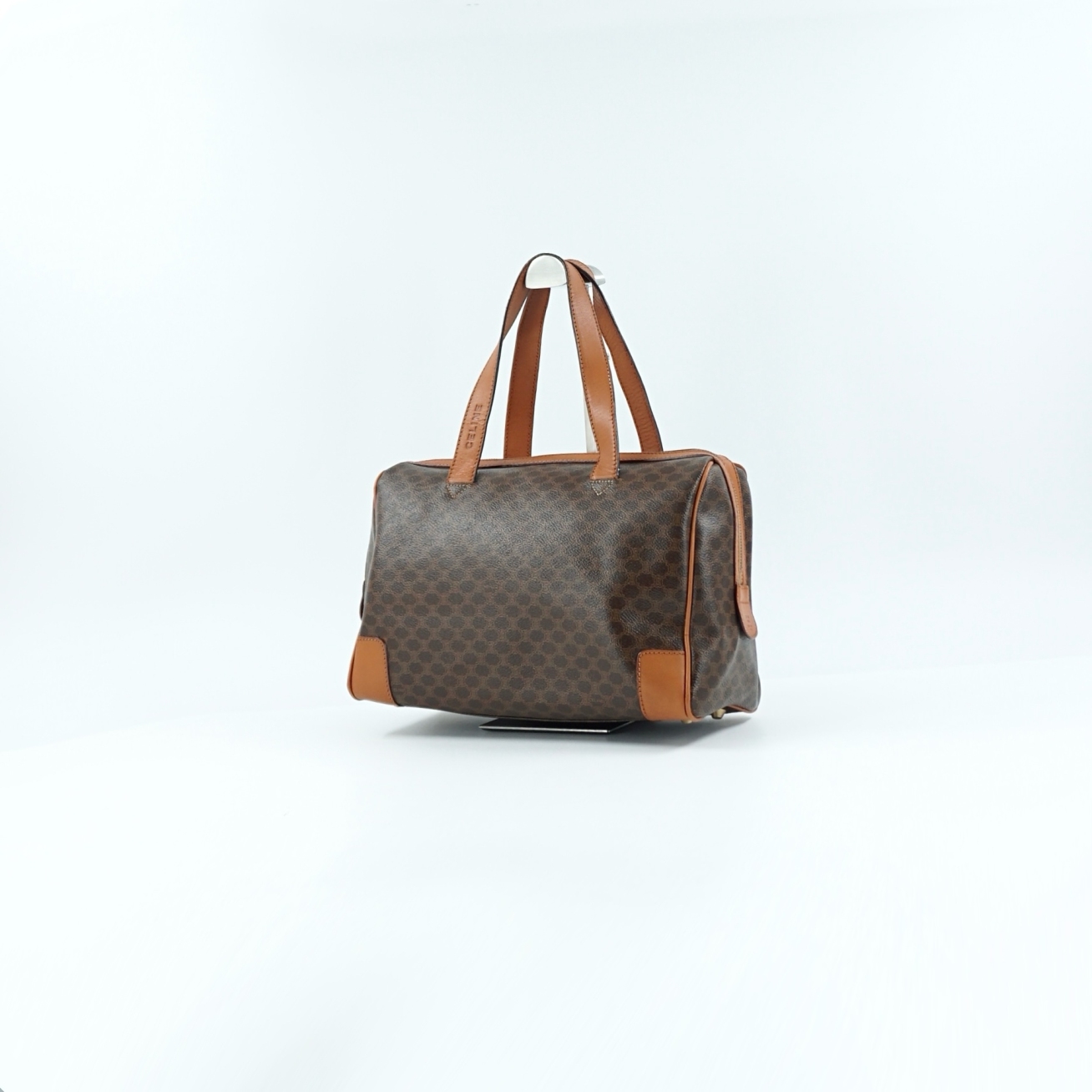 95新 Celine/思琳 二手老花保龄球单肩包K80464