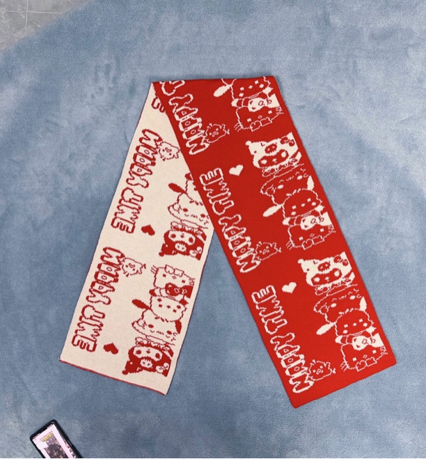卡通三丽偶 6两 围巾材料包【非成品】