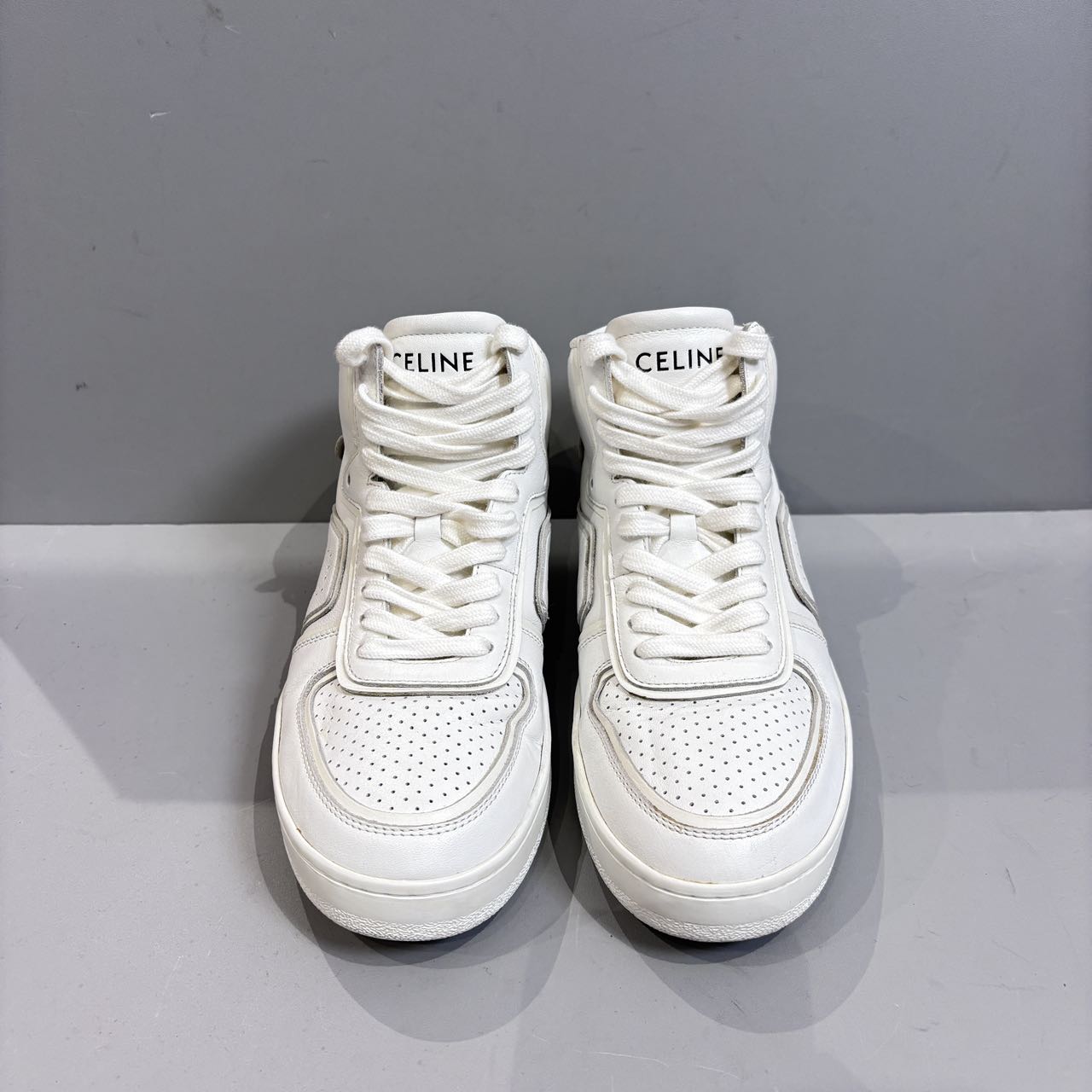 95新 Celine/思琳 高帮板鞋36码