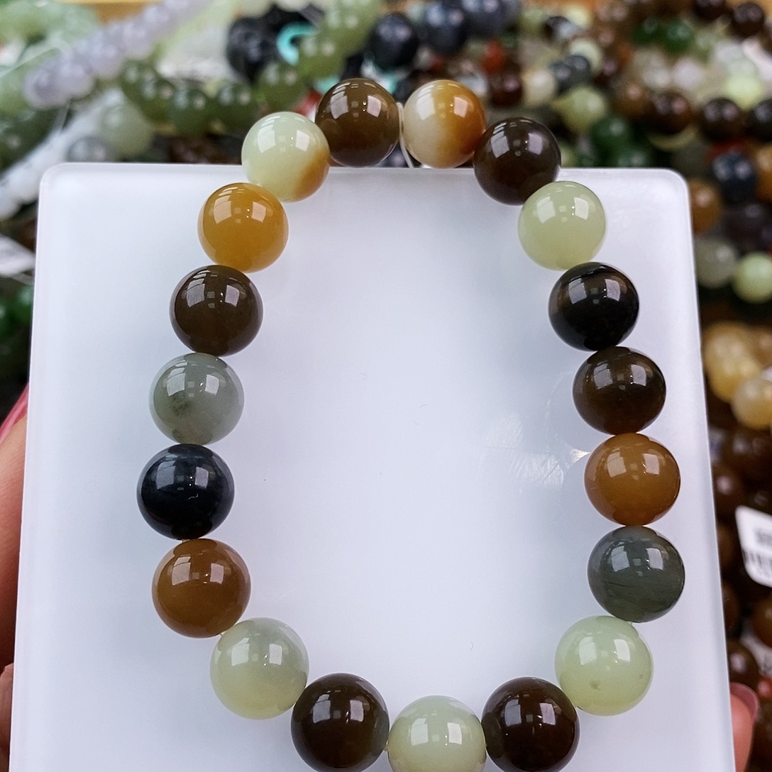 和田玉手链未镶嵌