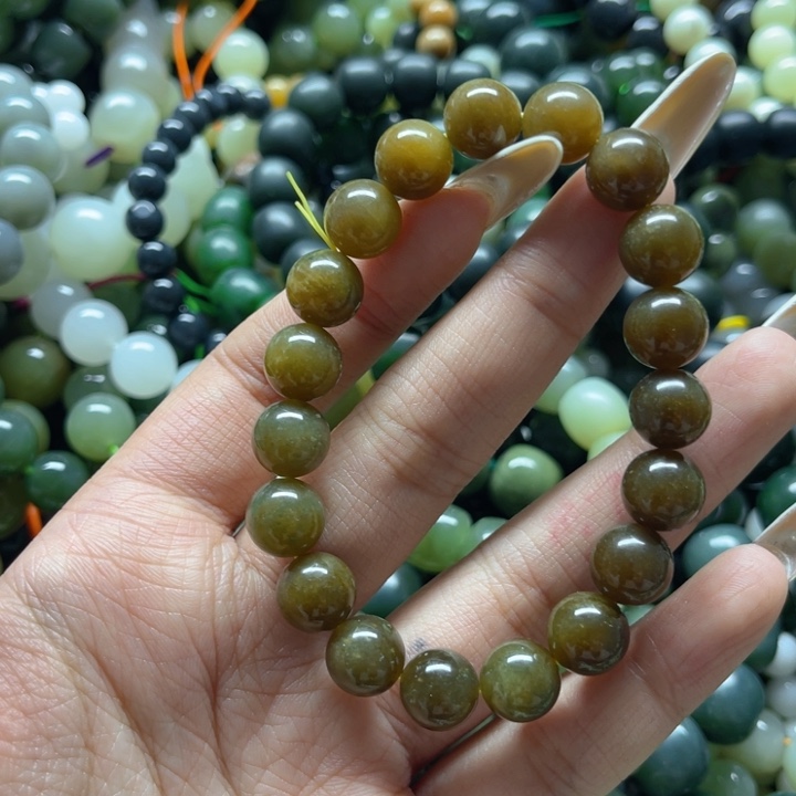 和田玉手链未镶嵌