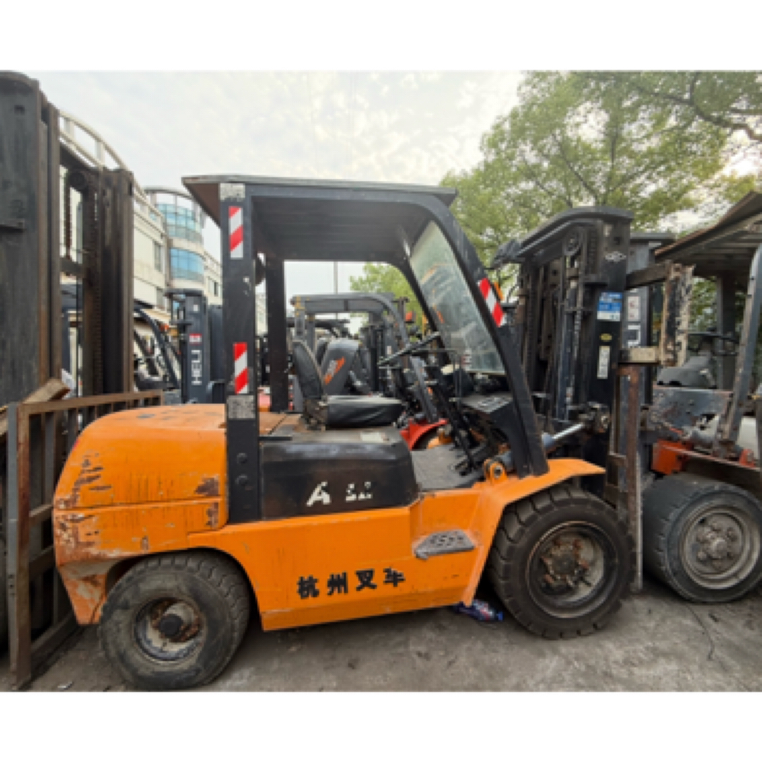 杭叉A35Z三节叉车电车拖拉机4米