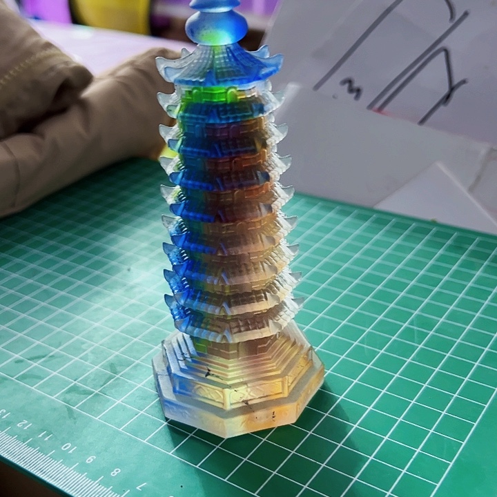 手工艺品琉璃过户后就不知道怎么