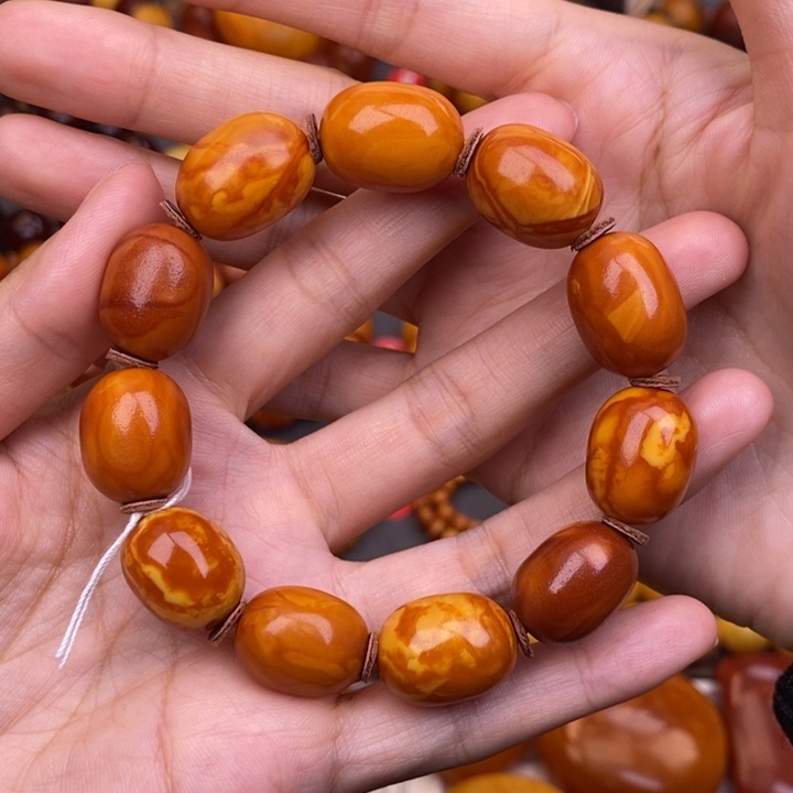 琥珀未镶嵌裸石蜜蜡M