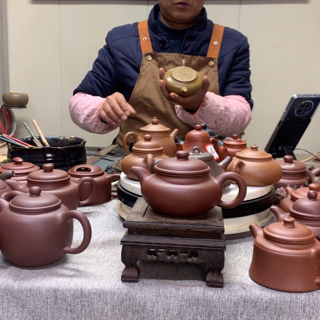 底槽青茶壶仿古180 C半手工制作