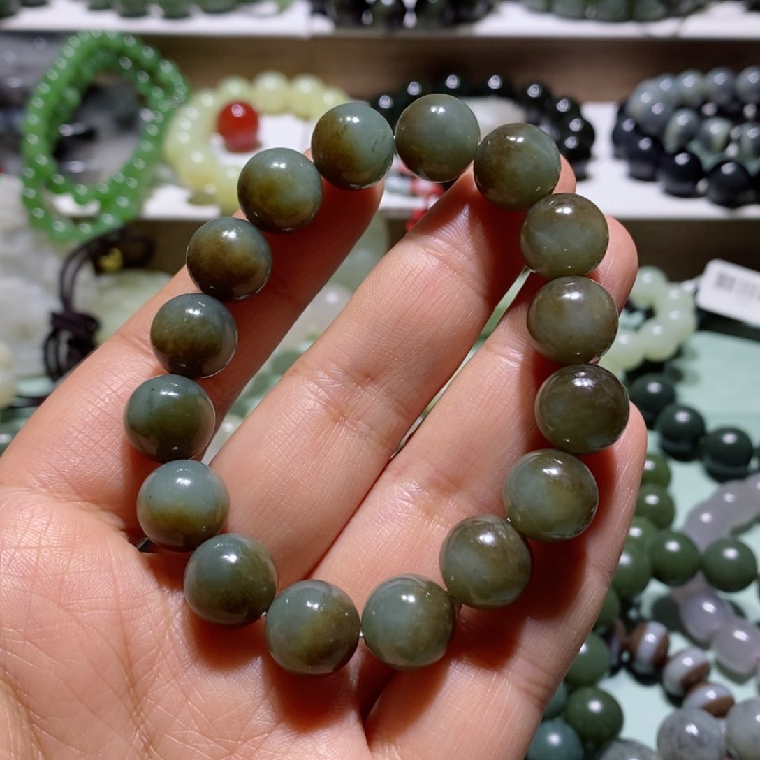 和田玉手链未镶嵌