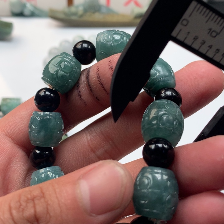 翡翠未镶嵌颈饰保真天然a货翡翠