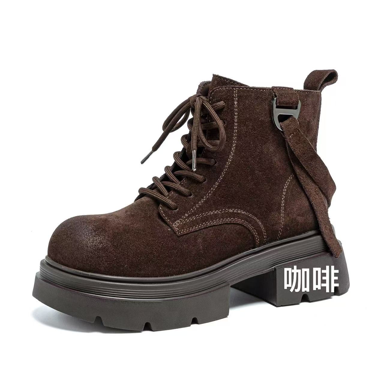 『雨美 Show』92532-2英伦复古短靴