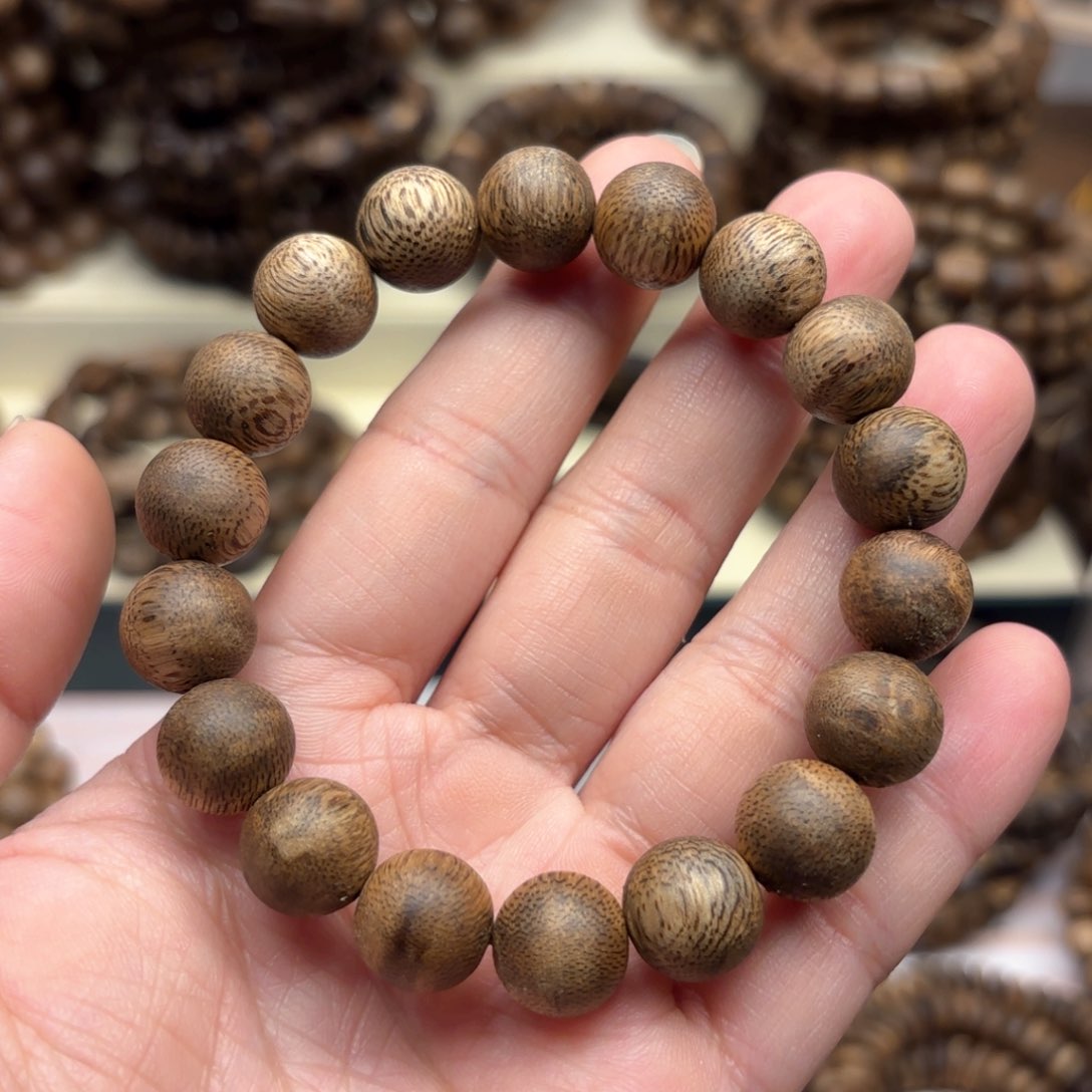 沉香手串卡1.2单圈多样性发一