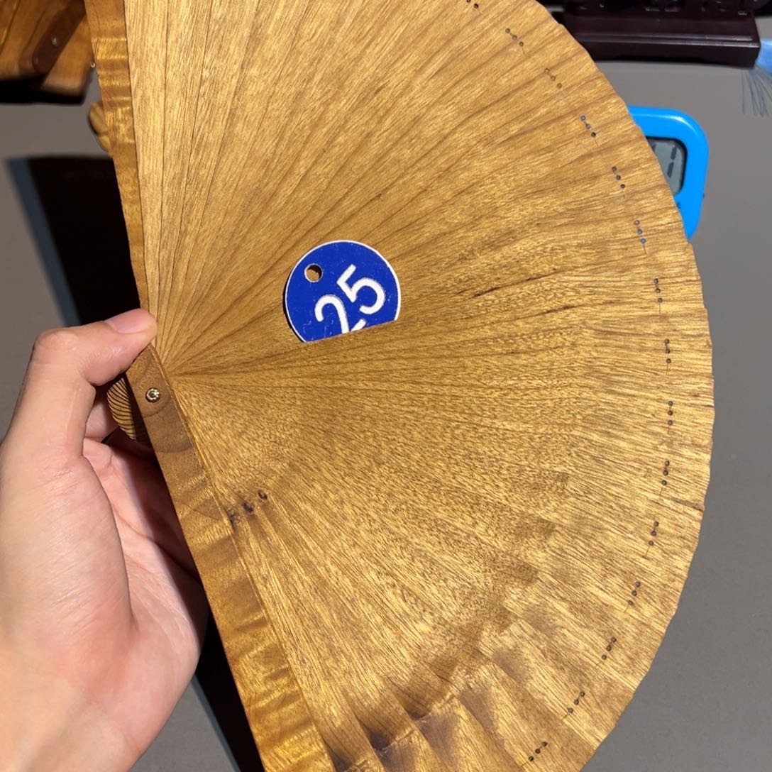 金丝楠小叶桢楠扇子