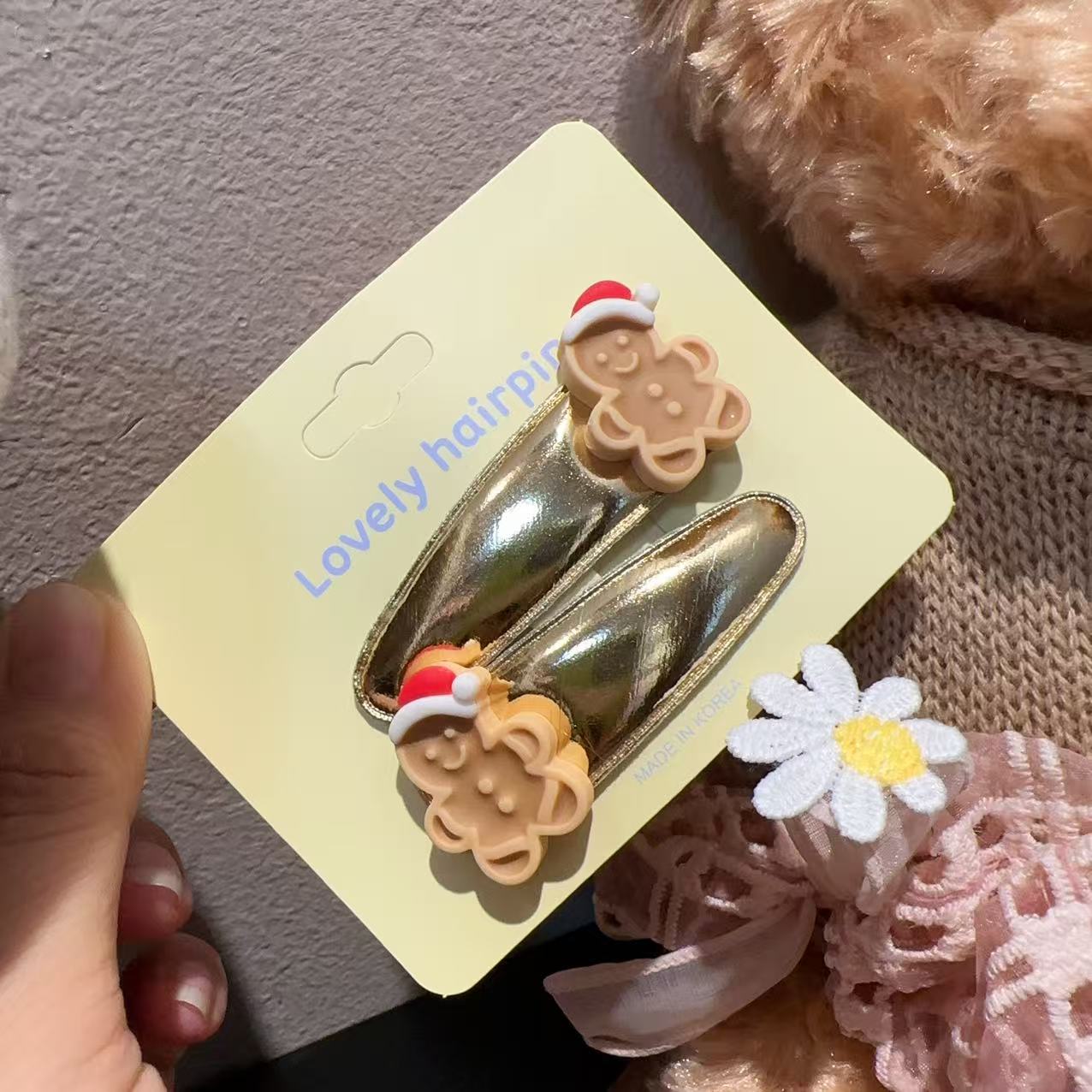 韩国时尚对夹发夹Y3060一对