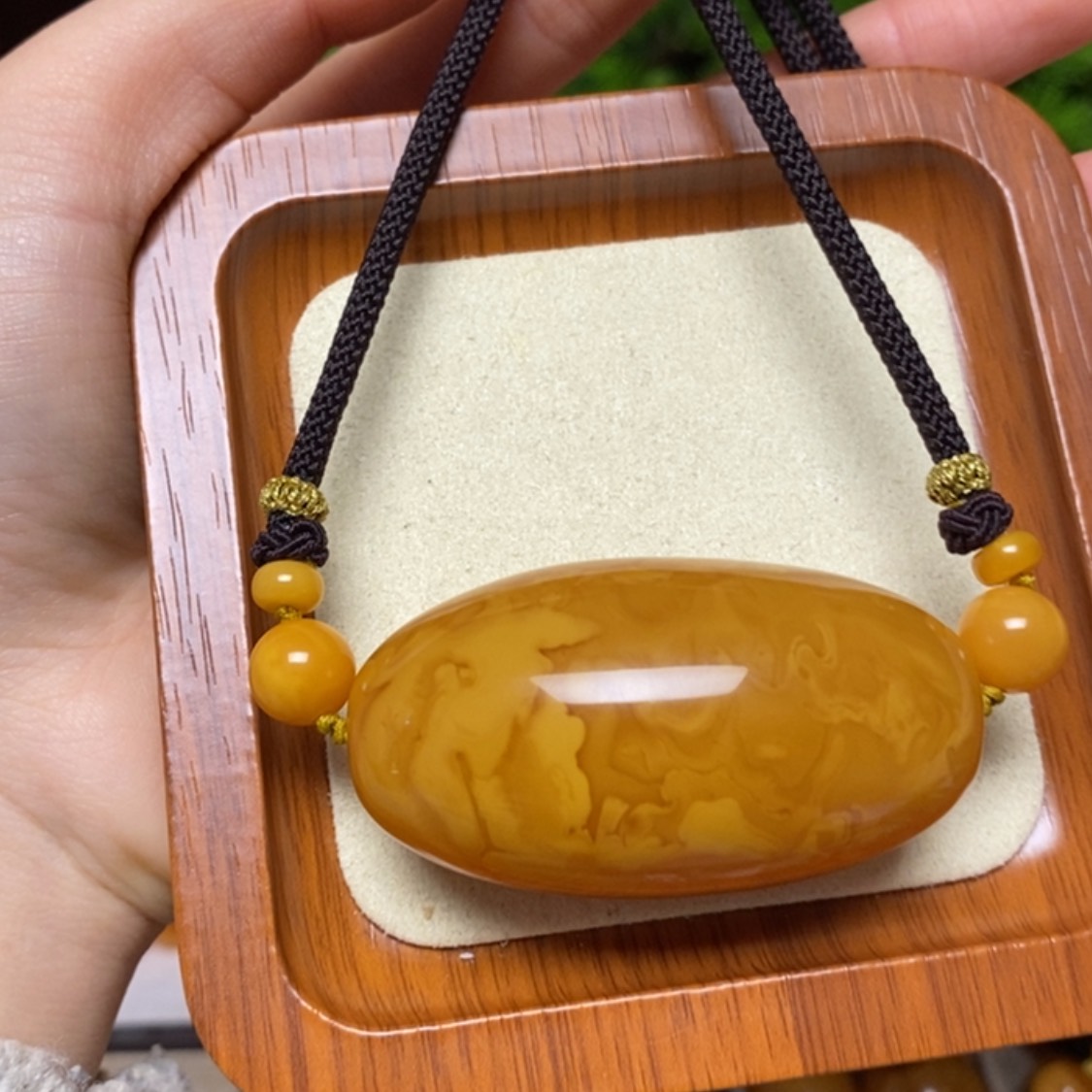 【闪购商品】蜜蜡颈饰未镶嵌项链