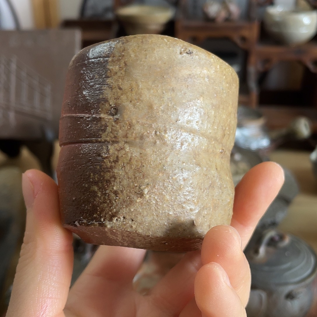 备前烧大岩智之杯