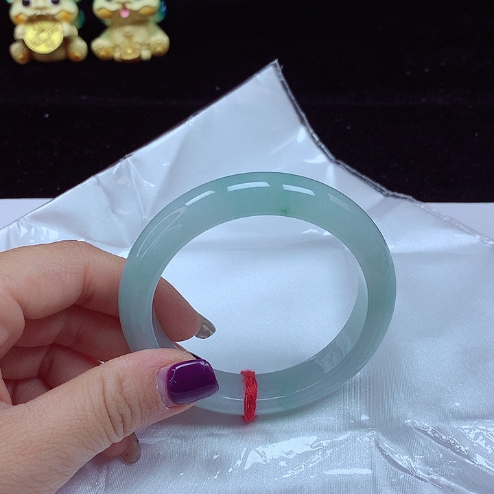 未镶嵌手镯翡翠圈口57